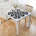 thumbnail image 1 of nygtbtfer  Buffalo Check Rustic Indoor/Outdoor Cotton Tablecloth - Cottage Style Farmhouse Gingham Check Pattern Heavy Weight Cotton Weave Tablecloth, 1 of 7
