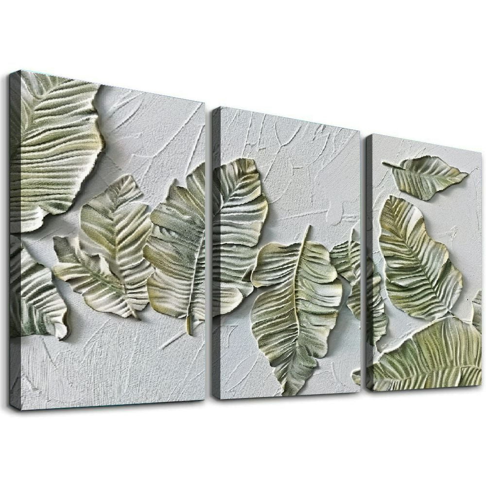 nygtbtfer Canvas Wall Art with Textured Modern Large Oil Painting ...