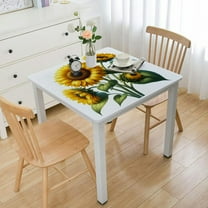 nygtbtfer Checkered Tablecloths,Plastic Table Cloth Spring Summer Vinyl Table Cover for Indoor Outdoor Birthday Bridal Baby Shower Party Decorations,