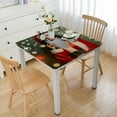 thumbnail image 1 of nygtbtfer Christmas Tablecloth , Red Washable Table Cover for Party Picnic Dinner Decor, 1 of 7