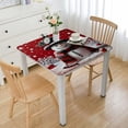 thumbnail image 1 of nygtbtfer Christmas Tablecloth , Red Washable Table Cover for Party Picnic Dinner Decor, 1 of 7