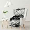 thumbnail image 1 of nygtbtfer Custom Name Throw Blanket Leopard Print Blanket for Boys Teens, Bull Cattle Fleece Blanket Wildlife Farmhouse Cow Bed Blanket,Western Funny Animal Sofa Decor White, 1 of 6