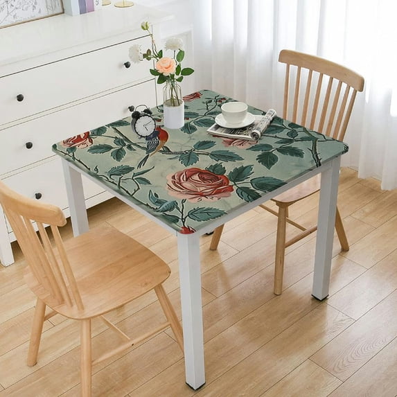 nygtbtfer Decorative Tablecloth, Wrinkle and Stain Resistant, Spillproof Water Repellent, Easy Care Washable Polyester Fabric for Dining, Kitchen, Holiday, and Party,