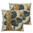 thumbnail image 1 of nygtbtfer Decorative Throw Pillow Covers Pillow Case Pillow Covers Plant Alphabet Initial Letter Throw Pillow Covers Spring Home Decorative for Sofa Couch Décor White, 1 of 7
