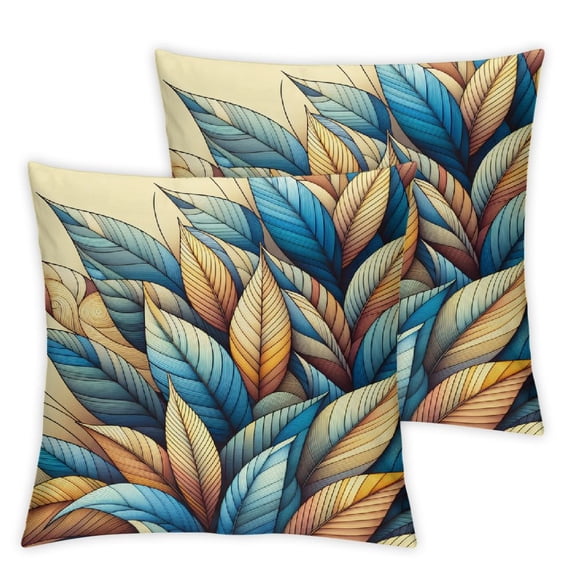 nygtbtfer Decorative Throw Pillow Covers in The Style of Gold and Cyan Satin Throw Pillow Covers Teal and Gold Decorative Bed Pillows Pillow Case Farmhouse Rustic Cushion Case White
