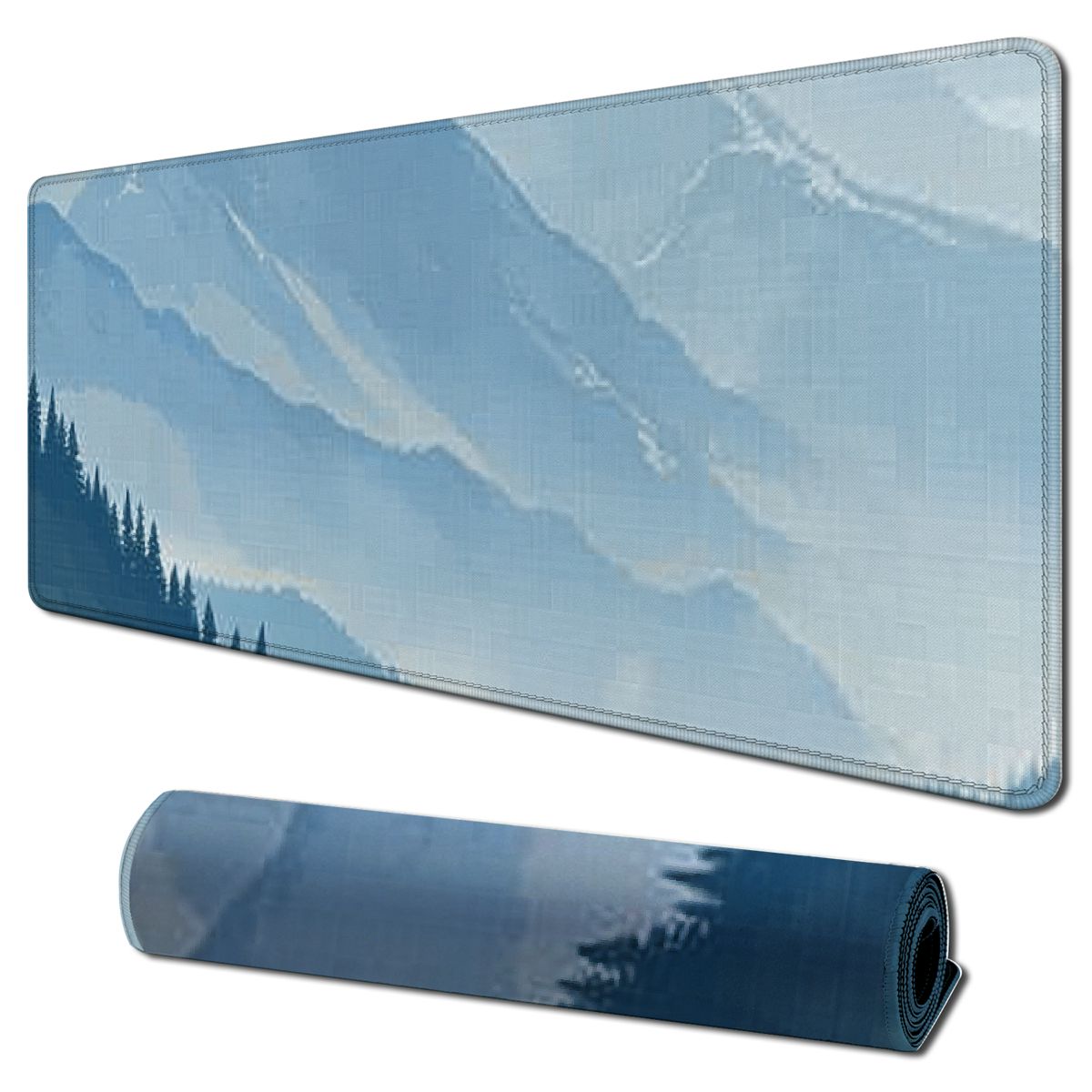 nygtbtfer Desk Mat,Large Mouse Pad Extended Gaming Mouse Pad Mat with ...