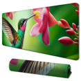 thumbnail image 1 of nygtbtfer Desk Pad, Hummingbird Floral Gaming Mouse Pad,Computer Desk Mat Keyboard with Non Slip Base for Home Office,Extended Large Size, 1 of 6