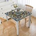 thumbnail image 1 of nygtbtfer Easter Tablecloth Rectangle Kitchen Dining Tabletop Cover Farmhouse Decorative Table Cloths for Home, Wedding, Restaurant, Party, Spring/Summer - Faience, 1 of 7