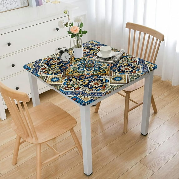 nygtbtfer Easter Tablecloth Rectangle Kitchen Dining Tabletop Cover Farmhouse Decorative Table Cloths for Home, Wedding, Restaurant, Party, Spring/Summer - Faience