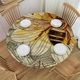 thumbnail image 1 of nygtbtfer Elastic Edged Round Fitted Table Cover Table Cloth for Indoor Outdoor Dinning 46-50, 1 of 8