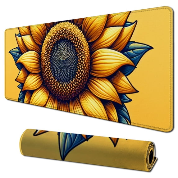 nygtbtfer Farm Printed Soft Large Mouse Pad,Desk Pad Protector,Table Mat,Gaming Mouse Pad-Premium Woven Fabric with Rubberized Base