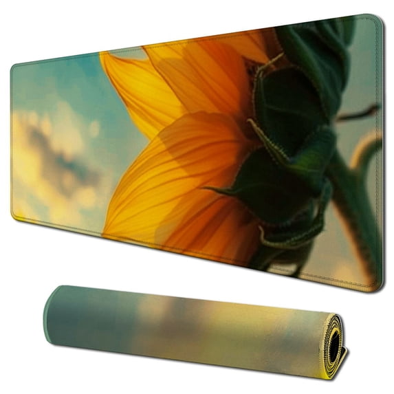 nygtbtfer Farm Printed Soft Large Mouse Pad,Desk Pad Protector,Table Mat,Gaming Mouse Pad-Premium Woven Fabric with Rubberized Base 31.5x11.8 in