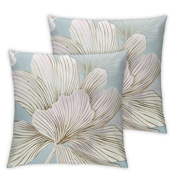 nygtbtfer Flower Cute Pink Flower Pillowcases Sofa White