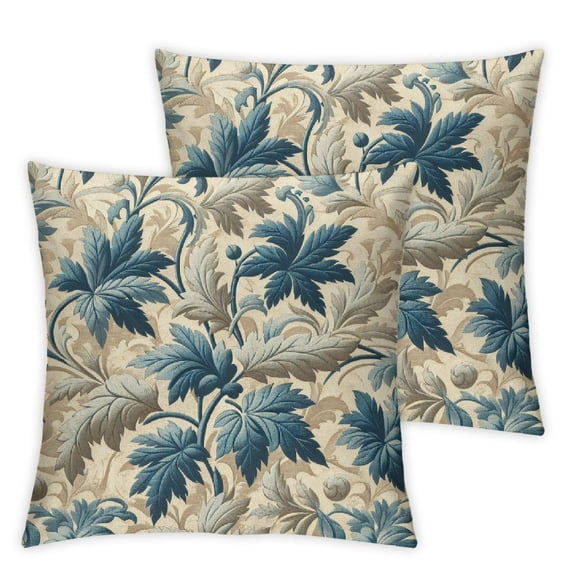 nygtbtfer Flower Outdoor Decorative Throw Pillows Farmhouse Pillow Case Square for Home Sofa Living Room White