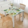thumbnail image 1 of nygtbtfer Forest White Print Tablecloths Stain Resistant Elastic Tablecloths for  Table Cover for Dining Camping Indoor and Outdoor Fits for Table white, 1 of 7