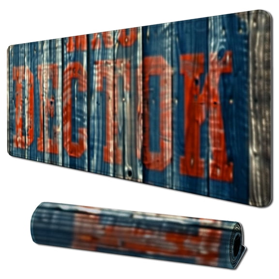 nygtbtfer Gaming Mouse Pad Desk Accessories with Non-Slip Rubber Base, Cool Design Mousepad Desk Mat Mouse Pad for Computers Laptop, Office Supplies Desk Decor - Mouse Pads for Desk 31.5x11.8 in