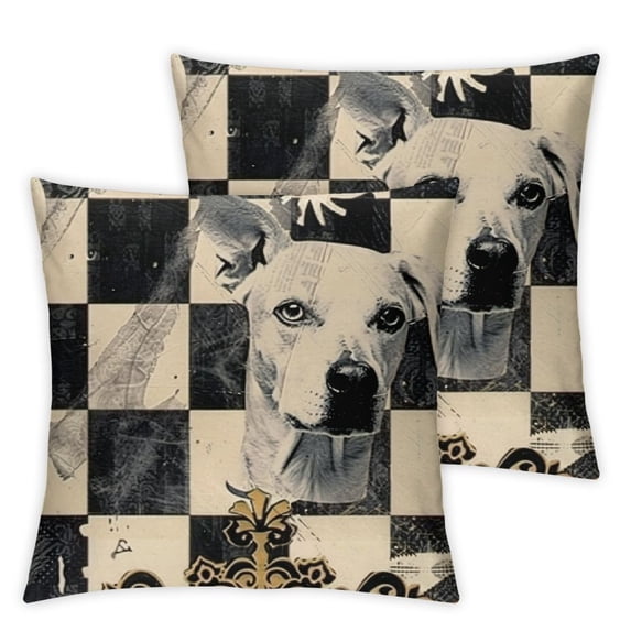 nygtbtfer Halloween Skull Pillow Covers Home Decoration Square Throw Pillow Case Cushion Cover Set of 2 Skull Laciness Toss Throw Pillowcase for Home Halloween Party Gifts(Skull) White