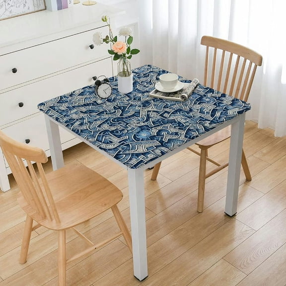 nygtbtfer Hand Block Print Tablecloth Round Cotton Table Linen Beach Sheet Beach Throw