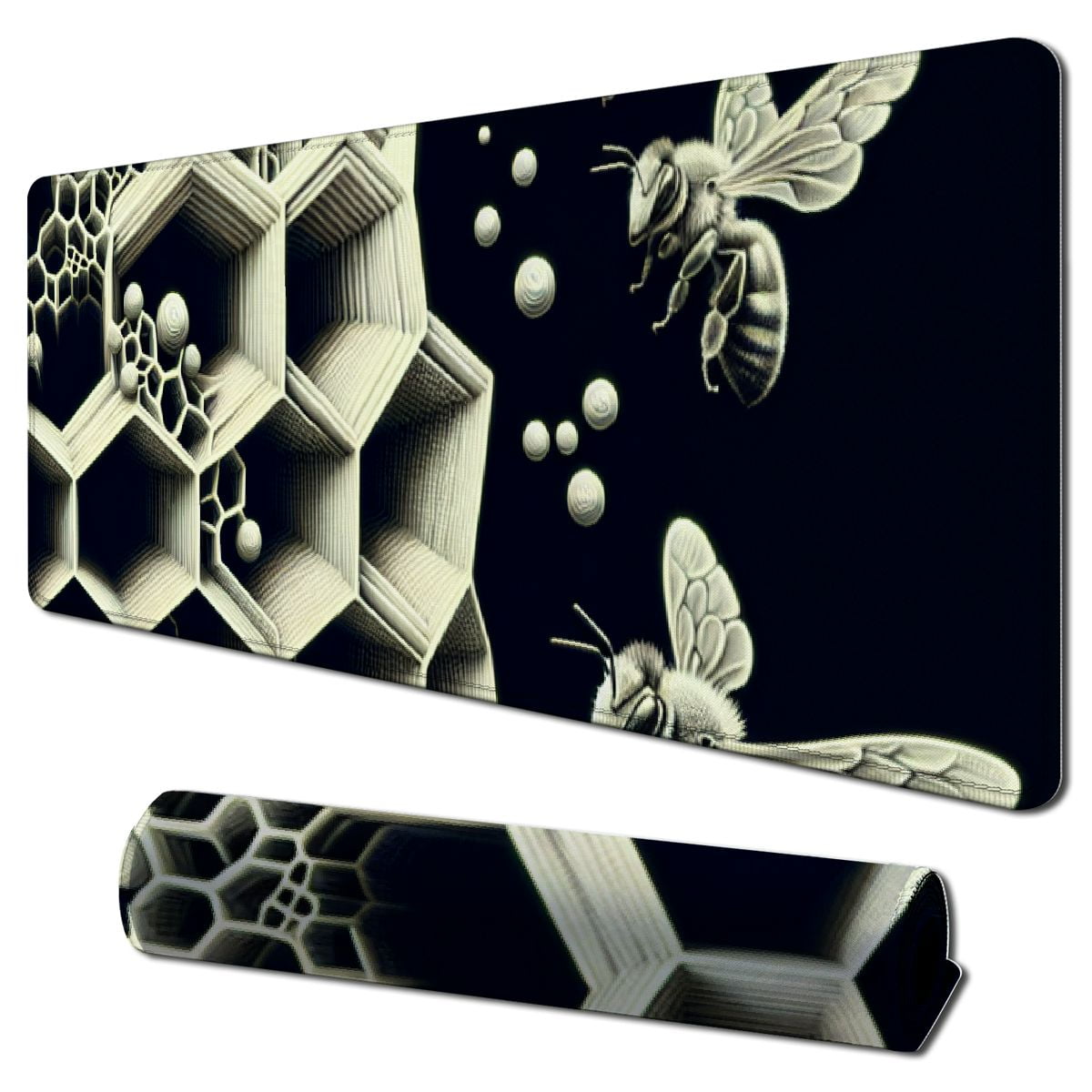 nygtbtfer Heated Mouse Pad, XL Electric Warm Desk Pad with Heating