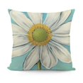 thumbnail image 1 of nygtbtfer Hello Spring Pillow Covers , Floral Daisy Bloom Mason Jar Green Blue Farmhouse Decorative Throw Pillowcases for Home Sofa Couch Decoration, 1 of 5