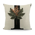 thumbnail image 1 of nygtbtfer Home Fall Pumpkin Throw Pillow Cover, Autumn Give Thanks Gather Farmhouse Cushion Case for Sofa Couch, 1 of 5