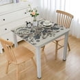 thumbnail image 1 of nygtbtfer Hummingbird Bird Rose Tablecloth Fitted Elastic Table Cover Rectangle for Table, Washable Country Farmhouse Pastoral Fabric for Kitchen Picnic Home Coffee Table Decor, 1 of 7