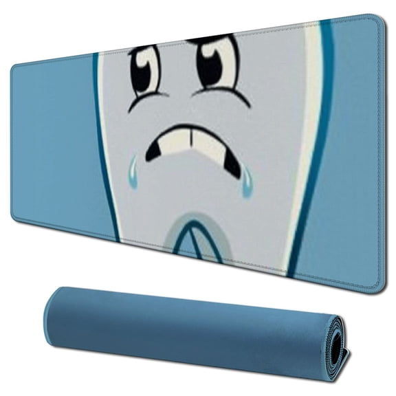 nygtbtfer I Have Fillings Too Tooth Feelings Dentist Funny Humor Low Profile Thin Mouse Pad Mousepad 31.5x11.8 in