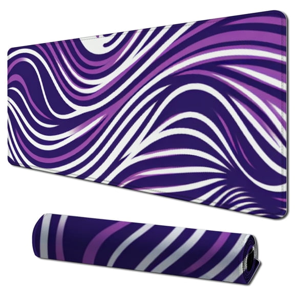 nygtbtfer Japanese Large Mouse Pad XL Extended Gaming Mouse Pad Mat Desk Pad with Stitched Edge,Full Desk Mousepad for Office,Computer,Keyboard 31.5x11.8 in