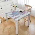 thumbnail image 1 of nygtbtfer Kitchen Round Tablecloth Tablecloths Table Cloths Washable Polyester Tabletop Runner for Kitchen Party Dining Decor, 1 of 7