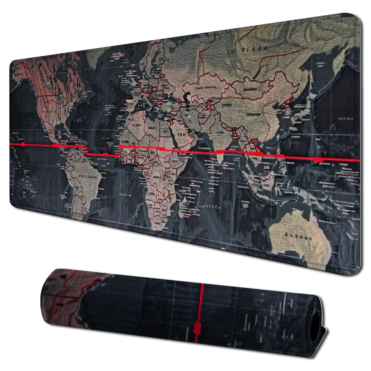 nygtbtfer Large Gaming Mouse Map Pad with Nonslip Base Extended XXL ...