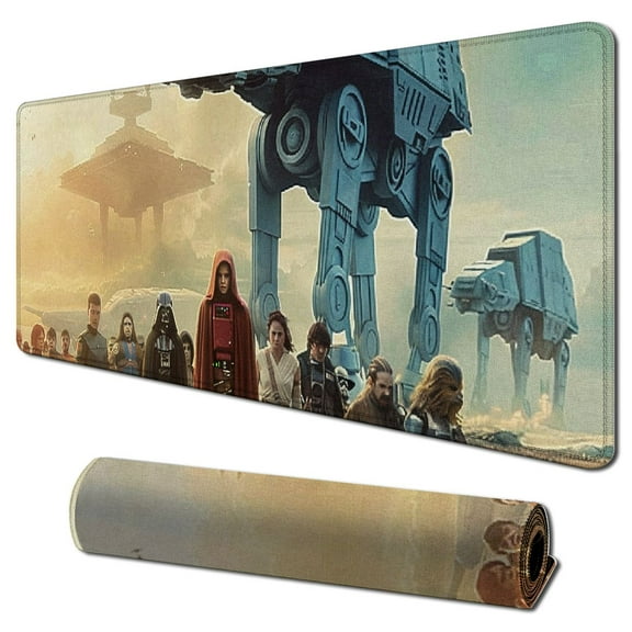 nygtbtfer Large Gaming Mouse Pad Custom Desk Pad,Mousepad with Anti-Slip Rubber Base,Stitched Frame Mouse Mat,Portable Desk Mat for Computer Keyboard Mice Laptop & PC 31.5x11.8 in