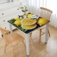 thumbnail image 1 of nygtbtfer Leaves Rectangle Table Cloth Stain and Wrinkle Resistant Spillproof Tablecloth Vinyl Woven Decorative Table Cover for Dining Table Elastic Edge&nbsp;, 1 of 7