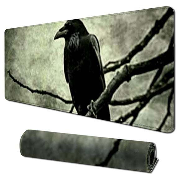 nygtbtfer Literary Mouse Pad. Mousepad with Famous Book Design. ( (Black Title Page)) 31.5x11.8 in