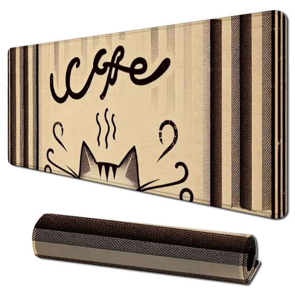 nygtbtfer Mouse Pad, Cute Funny Mousepad for Desk with Non-Slip Rubber Base, Cool Computer Laptop Mouse Pads for Wireless Mouse Home Office Decor Desk Accessories, s 31.5x11.8 in