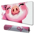 thumbnail image 1 of nygtbtfer Mouse Pad Farm Animal Funny Cute Wearing Gaming Mouse Pad Rubber Large Mousepad for Computer Desk Laptop Office Work, 1 of 6