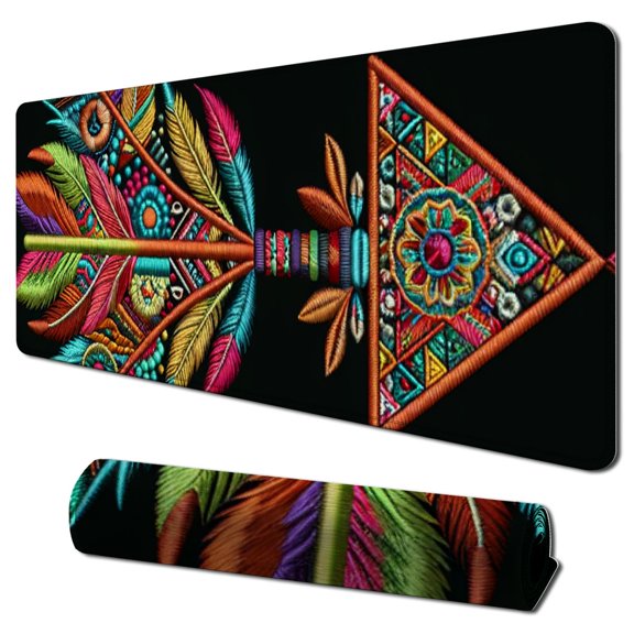 nygtbtfer Mouse Pad with Gel Wrist Rest Support, Work Hard and Arrow Print Inspirational Quote Cute Mouse Pad, Pain Relief Wrist Rest Pad with Non-Slip PU Base