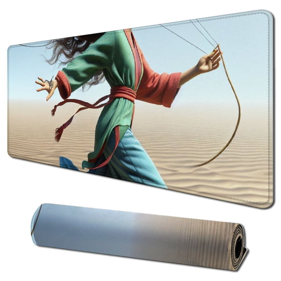 nygtbtfer Mouse Pad - Mousepad with , and Text Fonts | ized PC/Laptop Mouse Pad, Anti-Slip Rubber Base, Easy to Clean - Square 31.5x11.8 in