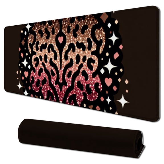 nygtbtfer Mouse Pad Round Non-Slip Rubber Mousepad Laptop Office Computer Decor Cute Desk Accessories Customized Design Mouse Pad 31.5x11.8 in