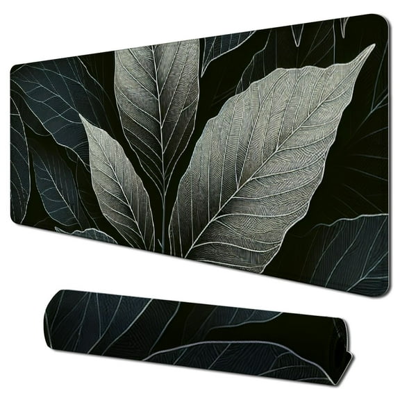 nygtbtfer Mouse Pad Set, Extended Gaming Mouse Pad + Wrist Rest Support, for Easy Typing Pain Relief, Ergonomic Ultra Thick Desk Mat,Green 31.5x11.8 in