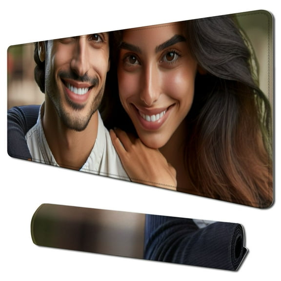 nygtbtfer Mouse Pad with Your Own Photos , Mousepad, ized Mouse Mat Gift for Boy Girl Women Men , Style 31.5x11.8 in