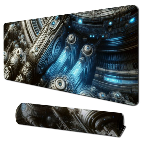 nygtbtfer Non-Slip Computer Mouse Pad, Mouse Pad, Rectangular Mouse Pad 31.5x11.8 in