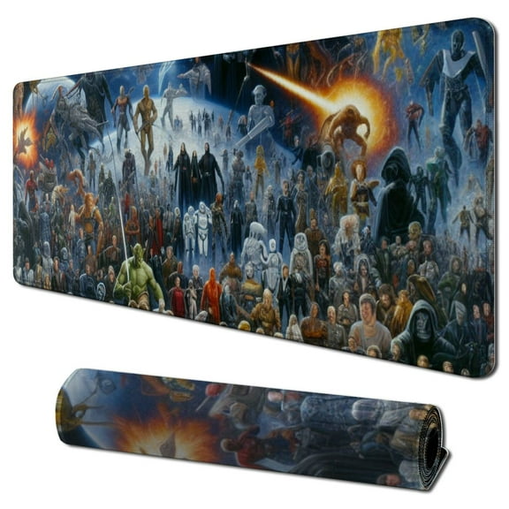 nygtbtfer Non-Slip Computer Mouse Pad, Rectangular Mouse Pad, Mouse Pad 31.5x11.8 in