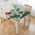 thumbnail image 1 of nygtbtfer Ocean Animal Round Tablecloth Cute Dolphin Whale  Table Cloth Polyester Tablecloth Table Cover for Kitchen Outdoor Party Picnic, 1 of 7