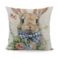 thumbnail image 1 of nygtbtfer Outdoor Throw Pillow Cover Cute Egg Waterproof Cushion Pack on Lattice Pillow Cases Home Decoration for Patio Garden Couch Sofa, 1 of 5