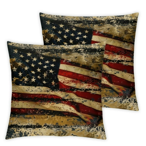 nygtbtfer Personalized American Retro Flag Mouse Pad, Rectangular Gaming Mouse Pad, Natural Anti-Slip Rubber Laptop Mouse Pad White