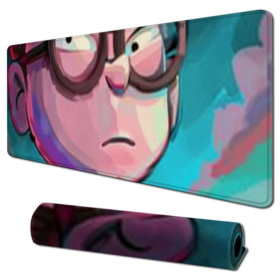 nygtbtfer  Professional Gaming Mouse Pad, Custom Design Stitched Edges Waterproof Non-Slip Rubber Base Mousepad Great for Laptop, Computer &amp; PC 31.5x11.8 in