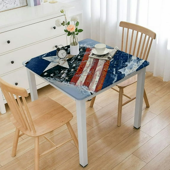 nygtbtfer Rectangle Tablecloth Dining Table Cover Farm Cattle Table Top Cover Cotton Linen Table Protector for Kitchen Dinner Table,Coffee Table,Wedding Birthday Party 52*52