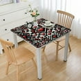 thumbnail image 1 of nygtbtfer Rectangle Tablecloth Red Buffalo Plaids Fabric Table Cloth Washable Table Cover for Wedding Anniversary Holiday Picnic Dinner Table Decoration, 1 of 7
