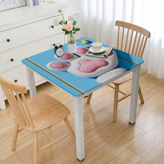 nygtbtfer Rectangle Tablecloth Stainproof Tablecloths, Wipeable Table Cloth Wrinkle-Free for Round/Rectangle/Oval/Square/Dining/Party/Wedding, Spring Butt Eggs