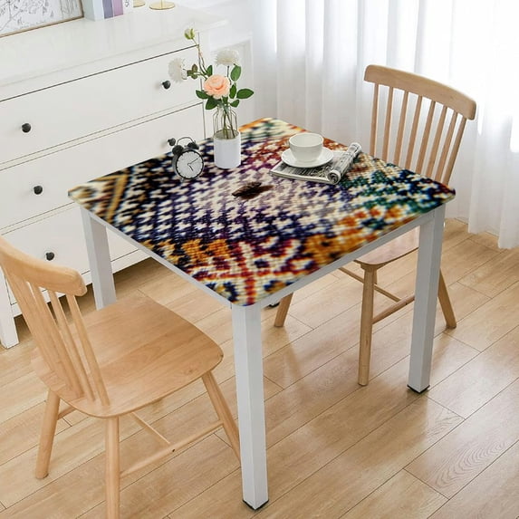 nygtbtfer Rectangle Tablecloth Stainproof Tablecloths,Wipeable Table Cloth Wrinkle-Free for Round/Rectangle/Oval/Square/Party,Farmhouse
